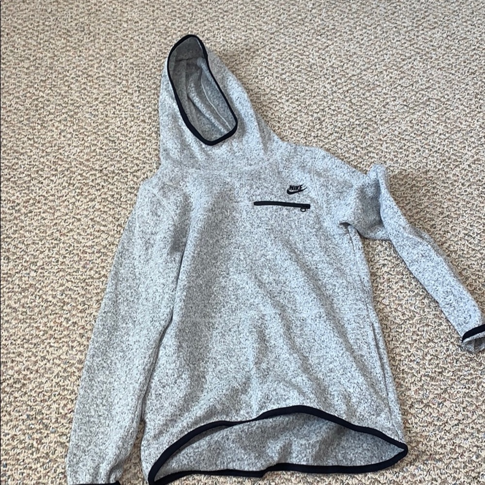 Oversized fleece Nike hoodie